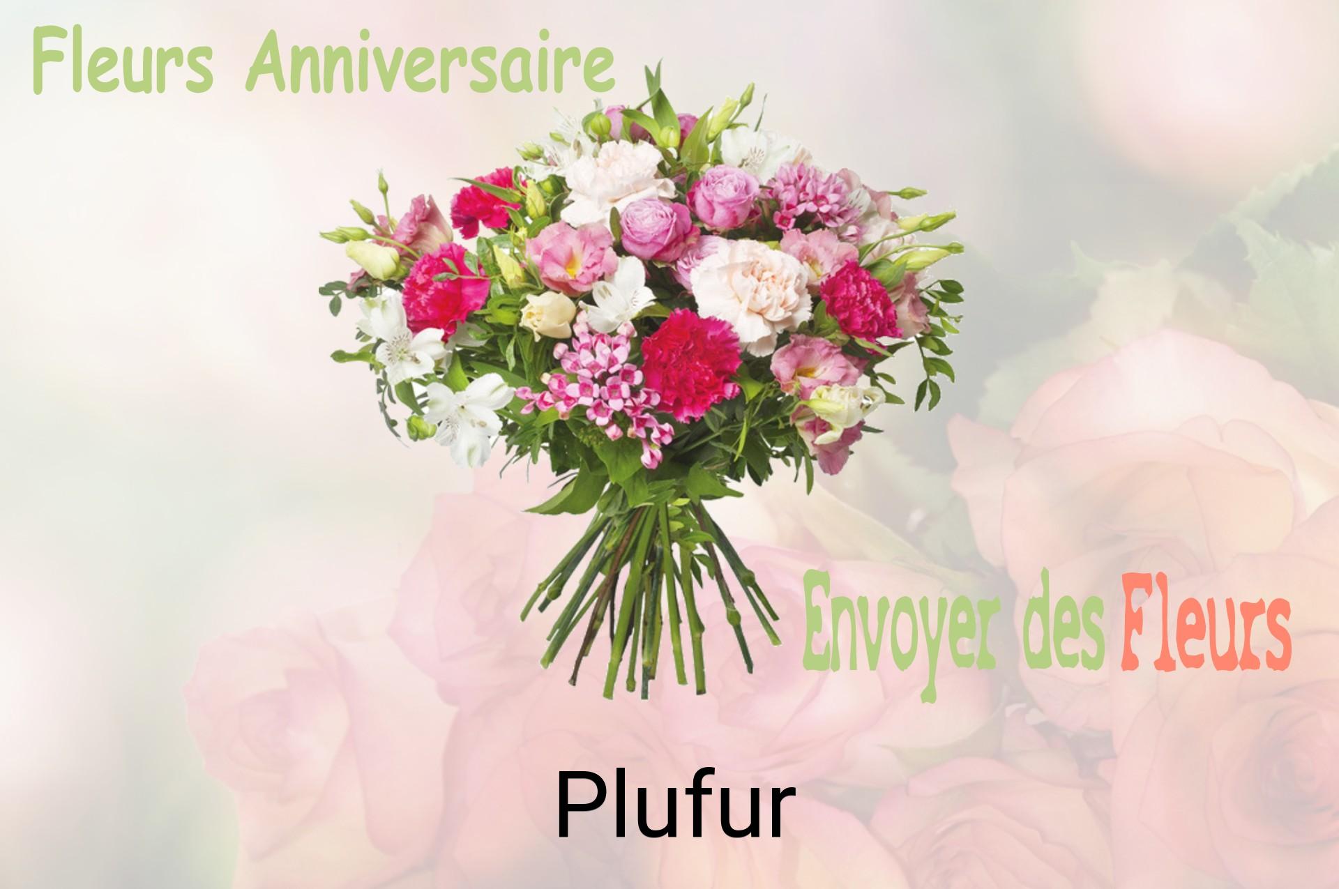 Bouquet de fleurs d’anniversaire livré à Plufur