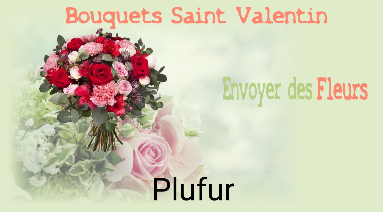 Roses de Saint-Valentin livrées à Plufur